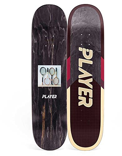 Player Grand Slam 8.0x31.50 Deck Longboard, Adulti Unisex, Multicolore (Multicolore), Taglia Unica