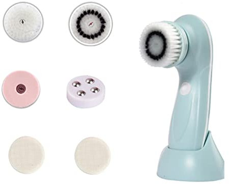 XIDIT Ultrasonic Cleaner Electric Cleansing Brush Face Massagers Sonic Rotating Cleansing Brush Galvanic Remove Blackheads Brush