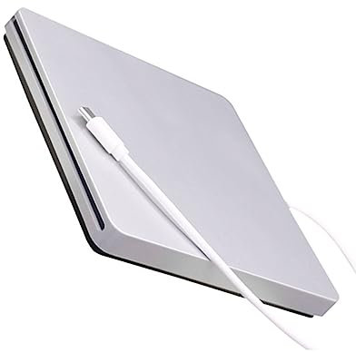 Gatuida External Usb Type-c Optical Drive Burner for Laptop Desktop Design Portable Vcd Dvd Cd Writer Lightweight No Additional Software Required