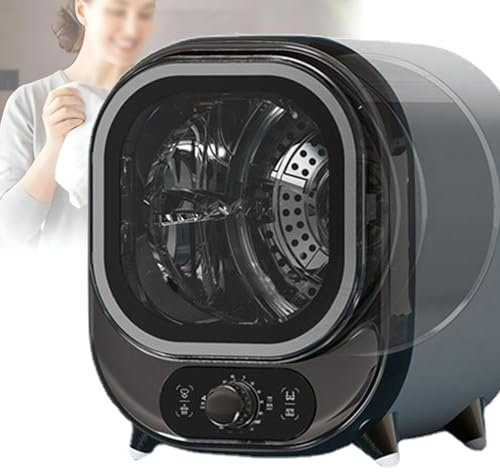 Tumble Dryer,Small Tumble Dryer, Freestanding Front Tumble Dryer, Portable Condenser Tumble Dryer, 5kg Vented Tumble Dryer, Perfect Counter Top or Wall Mounted Use,D-220V