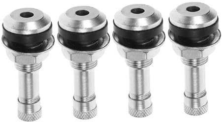 HAPINARY 4stücke Reifen Ventil Ersatz Für Tubeless Reifen Aus Kupfer Und Gummi Mit Einfacher Montage Und Dichter Abdichtung Für Optimalen Reifendruck