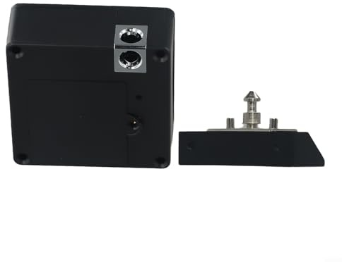 3-in-1 schlüsselloses Türschloss mit Karte/NFC/für TTLock-App-Kompatibilität für unsichtbare elektronische Installation an Schränken, Schubladen und Möbeln – schwarzes ABS-Material (für ttlock)