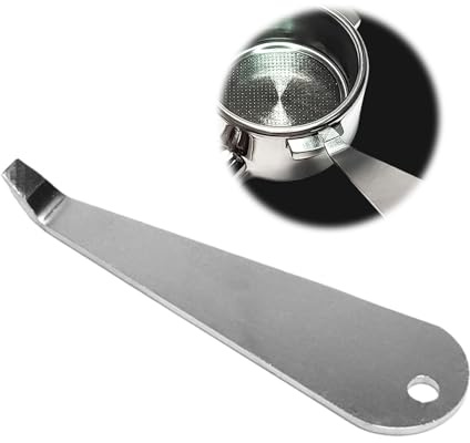 TAKONE Siebträger Korb Entferner V2A Edelstahl Für Sage Barista | V2A Edelstahl, Hebeldesign, kompakt, rostfrei, für Siebträgerkörbe
