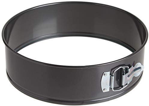 Norpro Springform mit Glasboden, Schwarz