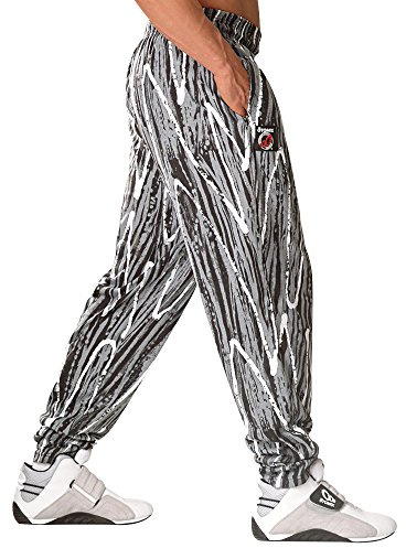Otomix Baggy gym byxor stonewash, svart/vit, XL