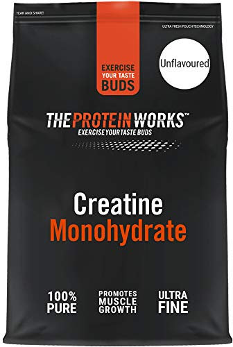 The Protein Works - Creatine Monohydrate En Poudre - Nature, 500g