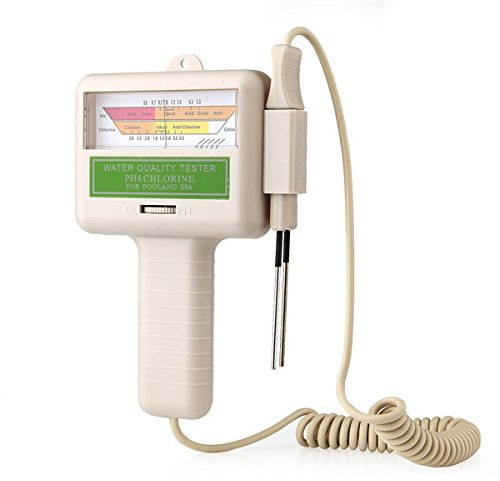 Qualité de l'eau testeur ph/CL2 chlore Niveau Testeur pH pour piscine spa