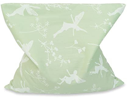 GRÜNSPECHT Bio-Rapssamen-Kissen 19x19cm, Wärmekissen für Nacken, Bauch & Rücken, Bezug aus 100% Baumwolle (kbA), für Mikrowelle & Backofen, Elfen grün (611-V1)