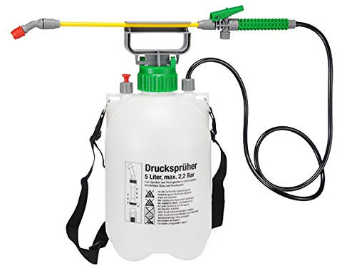 Gravidus Drucksprüher mit praktischer Sprühlanze 5 Liter