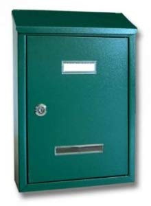 Cassetta Postale Alubox PRIMA MAXI verniciata verde - ALUBOX 29PRIMAMAXIVE