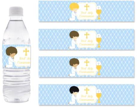 pegatinas personalizadas comunion niño,pegatinas personalizadas bautizo,pegatinas personalizadas comunion botellas agua,pegatinas personalizadas comunion para botellas (23 * 5cm)