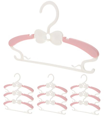 Verstellbare Babykleiderbügel 10 Stück aus Pp für Babykleidung