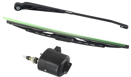 Windshield Window Wiper Motor For Tractor Boat RV Industrial Electric Motor Drives Parts Accessories 12V WindsHield Wiper Motor 105° Blade Wiper