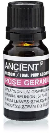Ancient Wisdom 10 ml Rose Geranium Pure Essential Oil by Ancient Wisdom