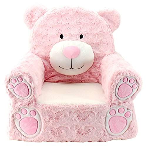 Animal Adventure | Sweet Seats | Pink Bear Children's Plush Chair
