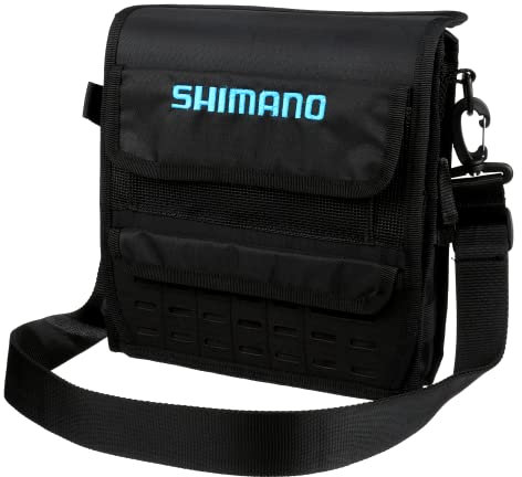 Shimano Bluewave Surf Bags Fishing Gear, Black/Blue, LG
