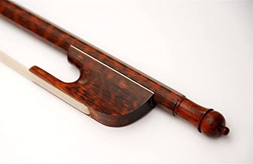 TSTS 4/4 Größe Violine Barock Bogen Schlange Holz Stick Brief Holz Schlangenholz Student Violinbogen