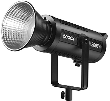 Godox SL300IIBi Studio LED Video Light 320W Luz de fotografía de Alta Potencia 2800K-6500K Regulable 9 FX Efectos de iluminación CRI96+ TLCI97+ Montaje Bowens para Home Studio Transmisión en Vivo