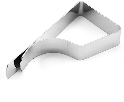 40 Stück Tischdeckenklammern, Edelstahl, Tischtuch-Clips, Tischtuchhalter, kleine Klemmclips für dicke Tische, Garten, Picknick, Hochzeit, Party