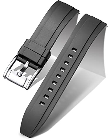 BINLUN Cinturini per Orologio in Silicone a Sgancio Rapido Cinturino in Gomma Sportivo 18mm 19mm 20mm 21mm 22mm 24mm Cinturini di Ricambio per Smartwatches per Uomo e Donna con 11 Colori