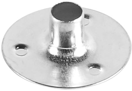 Laroal Paquete de 100 Soportes para mechas de Velas aromáticas, Soportes para mechas de aromaterapia, para Hacer Velas (12,5 mm, Plateados)