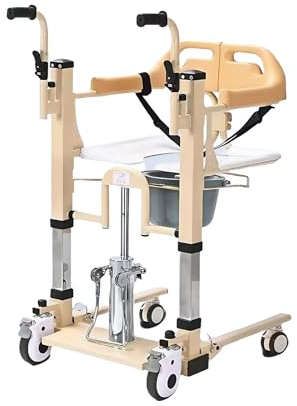 Máquina De Desplazamiento Multifuncional,Silla De Ruedas De Elevación Hidráulica,Sillas De Ruedas De Cuidado Personal Elevador Hidráulico De Pacientes Transferencia Corporal A