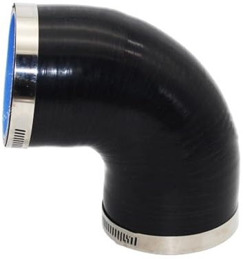 Manguito Turbo Manguera de silicona universal de 90 grados para intercooler de coche, turbo, tubo de admisión, acoplador de varios tamaños. manguera de intercooler(25MM)