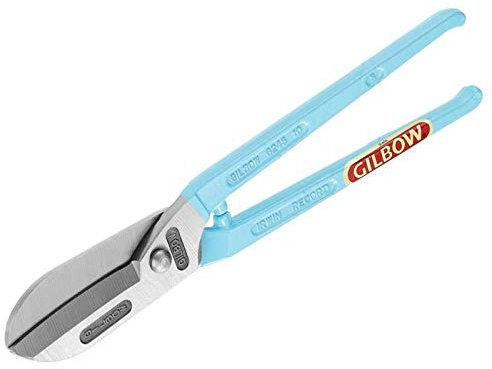 Gilbow G245 Straight Tin Snip 10-inch, IWTG24510
