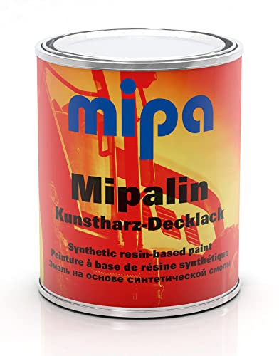 Kunstharz Decklack Lackfarbe MIPA Mipalin Fahrzeuglack RAL 3003 Rubinrot 1ltr.