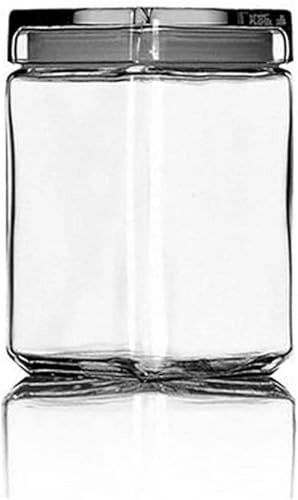 Anchor Hocking Stackable Storage Jar 1.5L Annealed Glass