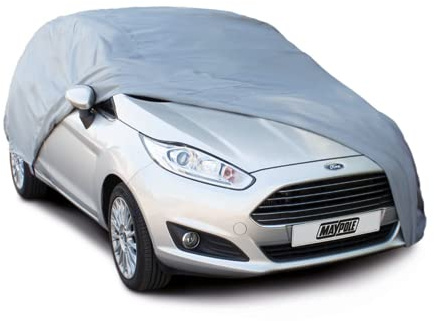Medium Grey Breathable & Water Resistant Full Car Cover For Ford Focus Mk1 - Indoor & Outdoor