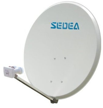 Sedea Parabole 85 cm EASY acier LNB monobloc
