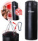 𝗣𝗵𝘆𝘀𝗶𝗼𝗻𝗶𝗰𝘀® Boxsack für Erwachsene - Gefüllt, 100cm/120cm, 27kg/30kg, Vierpunkt-Stahlkette - Punchingsäcke, Sandsack hängend, Punching Bag, Kickboxen, MMA, Kampfsport, Muay Thai, (100cm)