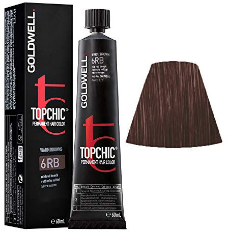 Goldwell Topchic Hair Color 6RB, 60 ml