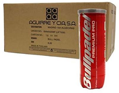 Bullpadel Premium Pro - Cajón 72 Bolas de Padel (24x3)