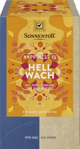 Sonnentor Bio Hellwach Tee Happiness is 30,6g (18 x 1,7g)