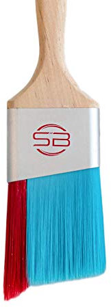 Stinger Brush Pro – Pinceau de peinture professionnel avec technologie Fill-A-Blend, pinceau biseauté pour couper, bords, bordures et murs (3,5 cm, 2,5 cm)