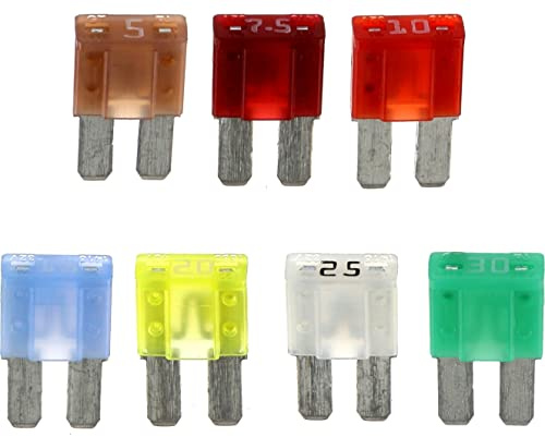 Restagraf - Assortiment de Fusible Plat Micro II - Protection Circuit Électrique de 5 à 30 A et 32 V - Pour l'Automobile et l'Industrie - Réf. 17988 - Sachet de 14