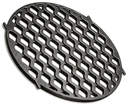 GriHero Grillrost Gusseisen Ø 30 cm Sear Grate für Enders Switch Grid, Monroe Pro,Boston,Chicago Gussroste Rost-in-Rost System Grillrost für Weber kugelgrill 57 cm holzkohlegrill Zubehör