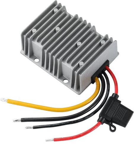 MZHOU DC-DC Wandler 24V auf 12V 40A 480W Step-down Spannungs-wandler | DC 20V-35V auf 12V Buck Konverter- IP67 Wasserdicht für Wohnmobil/Solarsystem/Pumpe/Instrumente