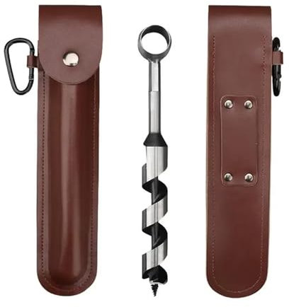 1 Stück Handbohrer-Schraubenschlüssel, Holzbohrer, 25 mm Durchmesser, Outdoor-Handbohrer, Holzbearbeitungs-Handbohrer, Multitool for Outdoor/Camping/Peg Hole Maker