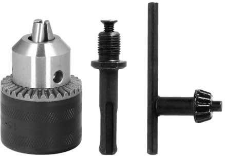WOLFPACK LINEA PROFESIONAL Adaptador Martillo SDS Plus A Portabrocas Ø 13 mm.mm. porta Brocas Con Llave, Adaptador Sds, Sds A Brocas