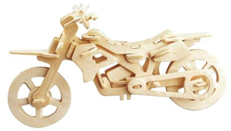 Puzzle 3D Véhicule Tout-Terrain en Bois Beige, Soi-même