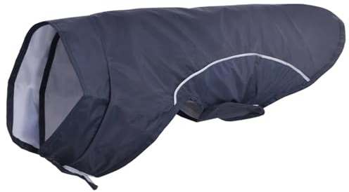 vidaXL Hunde Regenmantel mit Reflexstreifen Polyester Marineblau XS