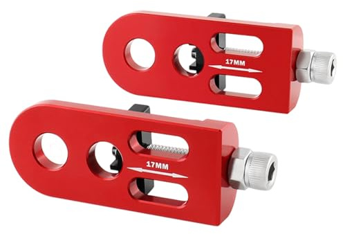 Bicicleta tensor de una sola velocidad, tensor de cadena, desviadores traseros para ciclistas y mecánicos de bicicletas, cadena regulable