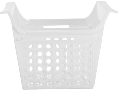 Hohopeti Panier Extensible de Congélation Plastique Petit Format, Organiseur Polyvalent pour Congélateur Coffre Trous de Drainage, Rangement Ajustable Cuisine et Conservation Alimentaire