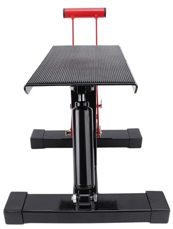 MENDUNER Justerbar Hydraulisk Domkraft |330lbs Motorcykellyft för Terrängreparation Av Dirt Bike