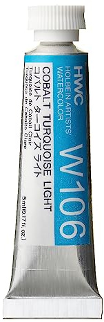 Holbein Aquarell: 5ml Tube leichte Kobalt-Türkis