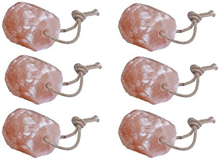 Holland Animal Care Salzleckstein TYP Himalaya 6 Stück ca. 2-3 kg Mineralleckstein Leckstein Viehsalz einzeln eingeschweißt