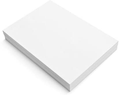 Uonlytech 50stücke Fotopapier Glänzend Beschichtetes Papier Für Drucker Doppelseitig Weiß Bilderdruckpapier Fotopapier Für Drucker